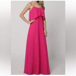 Elegant Pink Women's Dress